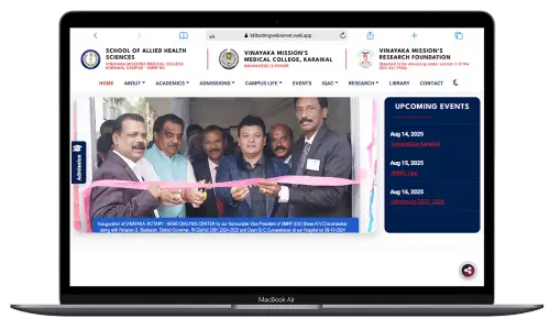 College website design for SAHS